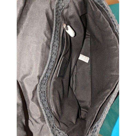 Coach 77004 Signature LG Multi-Use Shoulderbag Laptop Messenger Baby w/Wristlet - Picture 8 of 11